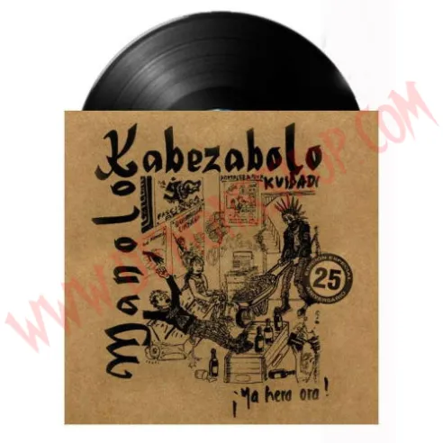 Vinilo LP Manolo Kabezabolo- Ya hera ora