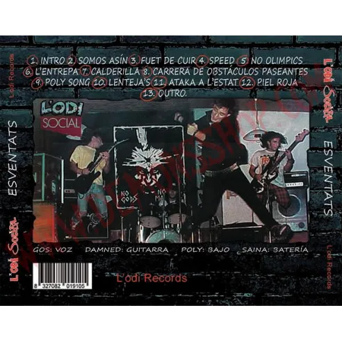 CD L'Odi Social ‎– Esventats