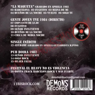 CD 11 Bis - Dueños de la Noche 2
