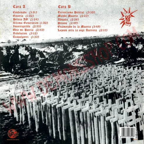 Vinilo LP RIP - No te muevas