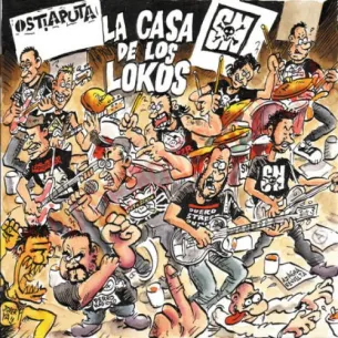 Vinilo LP Ostia Puta ‎S.N.– La casa de los Lokos