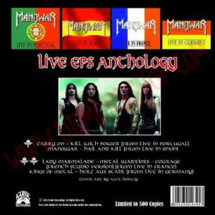 Vinilo LP Manowar - live Ep´s anthology 2