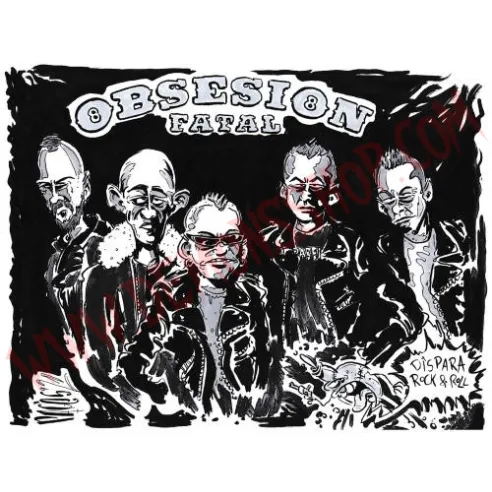 Vinilo LP Obsesion Fatal - Dispara Rock & Roll