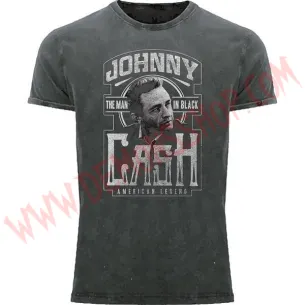 Camiseta MC Johny Cash (a la piedra)