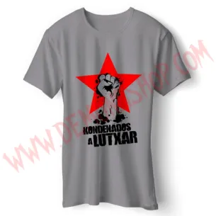 Camiseta Chica MC Josetxu Piperrak (Gris)