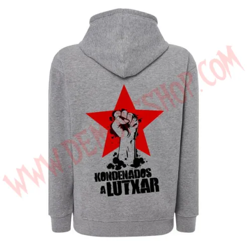 Sudadera Cremallera  Josetxu Piperrak (Gris)