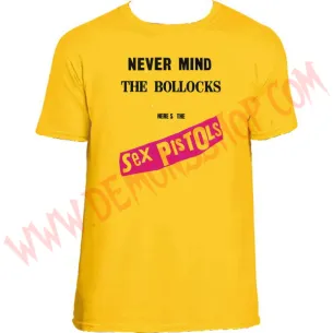 Camiseta MC Sex Pistols (Amarilla)