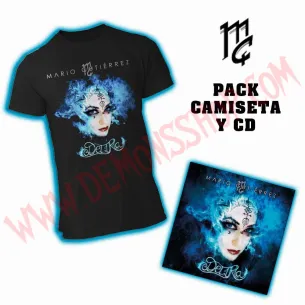 Pack Camiseta + CD Mario Gutierrez - Deliria 2