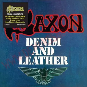 CD Saxon ‎– Denim And Leather