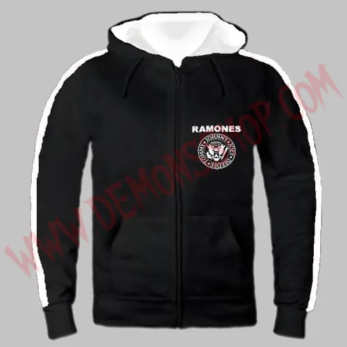 Sudadera Cremallera Ramones