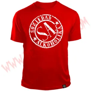 Camiseta MC Soziedad Alkoholika (Roja)
