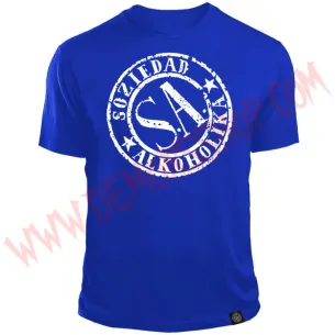 Camiseta MC Soziedad Alkoholika (Azul)