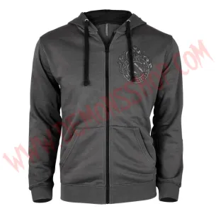 Sudadera Cremallera Soziedad Alkoholika (Gris)