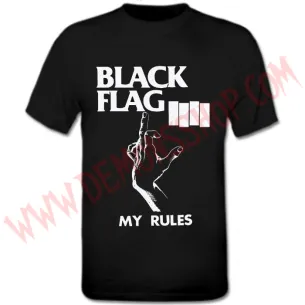 Camiseta MC Black Flag