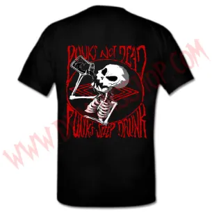 Camiseta MC Punk´s Not Dead (Rojo)