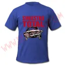 Camiseta MC Siniestro total (Azul)