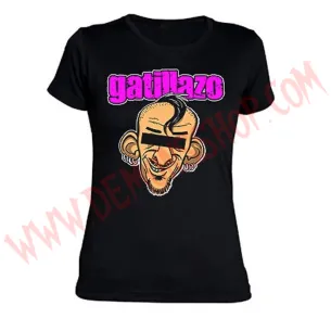 Camiseta Chica MC Gatillazo