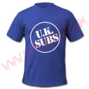 Camiseta MC U.K. Subs (Azul)