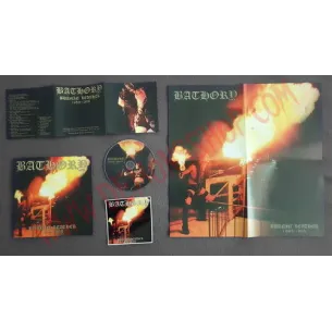 CD Bathory ‎– Burnin' Leather 1983-1995 2