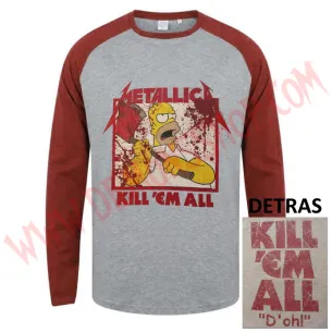 Camiseta ML Metallica (hommer)