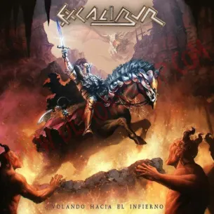 Vinilo LP Excalibur - Volando Hacia El Infierno...