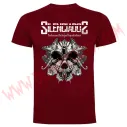 Camiseta MC Silenciados (Burdeos)