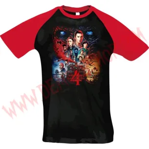 Camiseta Raglan MC Stranger Things 4