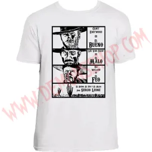 Camiseta MC El bueno el feo y el malo