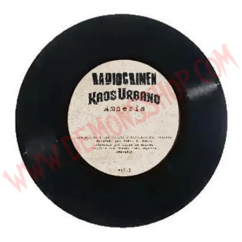 Vinilo Single Radiocrimen - Vol 3 - Amnesia
