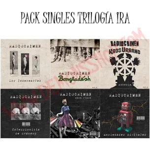 Vinilo Single Radiocrimen - Trilogia IRA