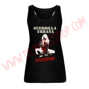 Camiseta Chica Tirantes Guerrilla urbana