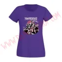 Camiseta Chica MC Los de Marras (Morada)