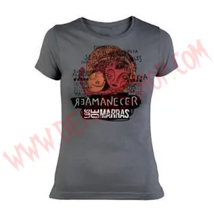 Camiseta Chica MC Los de Marras (Gris)