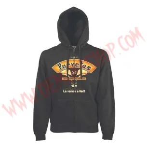 Sudadera Cremallera Porretas