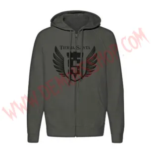 Sudadera Cremallera Tierra Santa (Gris)