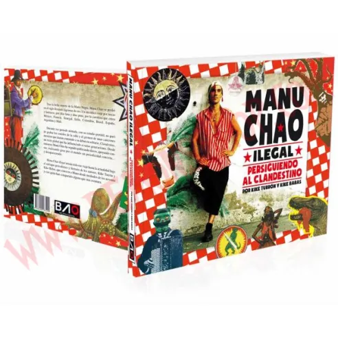 Libro Manu Chao ilegal. Persiguiendo al clandestino