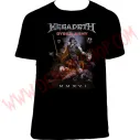 Camiseta MC Megadeth