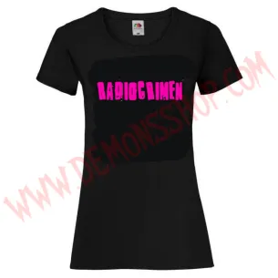 Camiseta Chica MC Radiocrimen