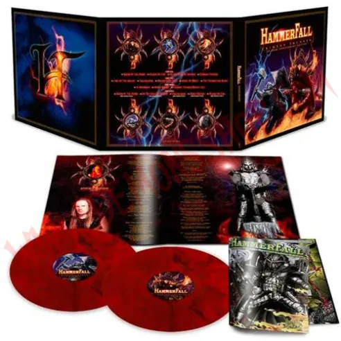 Vinilo LP Hammerfall - Crimson Thunder - 20 Year Anniversary