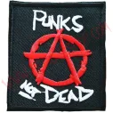 Parche Punks not Dead