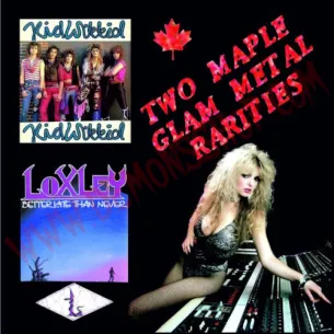 CD Loxley / Kid Wikkid ‎– Two Maple Glam Metal Rarities