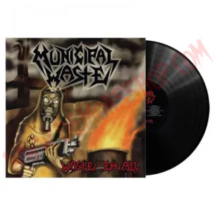 Vinilo LP Municipal Waste - Waste 'Em All - Vinilo Heavy - Municipal waste