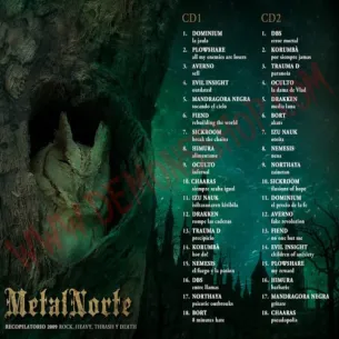 CD Metal Norte I - CD Heavy - Metal Norte 2