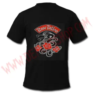 Camiseta MC Rose Tattoo - Camisetas Heavy - Rose Tattoo