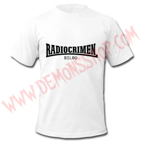 Camiseta MC Radiocrimen - Manga Corta - Radiocrimen