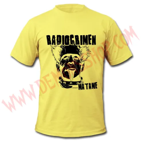 Camiseta MC Radiocrimen - Camisetas Punk - Radiocrimen