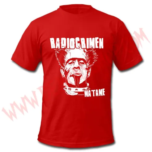 Camiseta MC Radiocrimen - Camisetas Punk - Radiocrimen