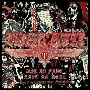 CD Watain - Die In Fire - Live In Hell - CD Heavy - Watain