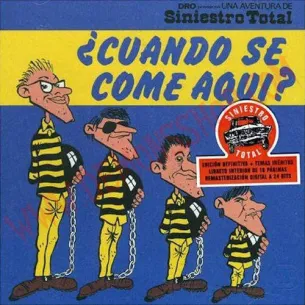 CD Siniestro Total - Cuando Se Come Aqui? - CD Punk - Siniestro Total