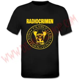 Camiseta MC Radiocrimen - Camisetas Punk - Radiocrimen